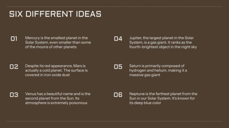 하부브스 먼지 폭풍 프레젠테이션 템플릿
