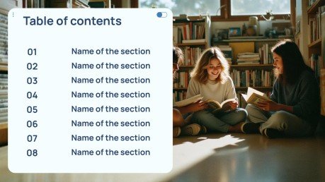 학교 준비 키트 프레젠테이션 템플릿