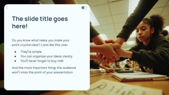 학교 준비 키트 프레젠테이션 템플릿