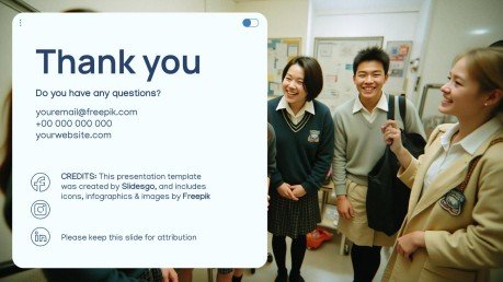 학교 준비 키트 프레젠테이션 템플릿