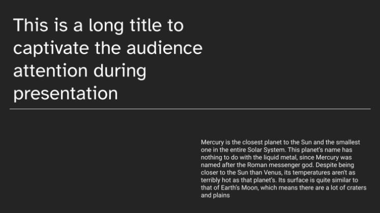Modelo de apresentação Destaques financeiros