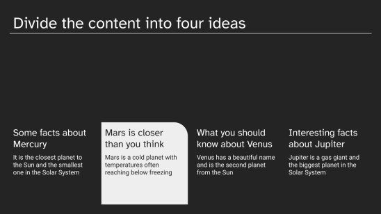 Modelo de apresentação Destaques financeiros