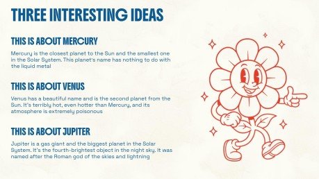 Cartoon-Stil Präsentationsvorlage