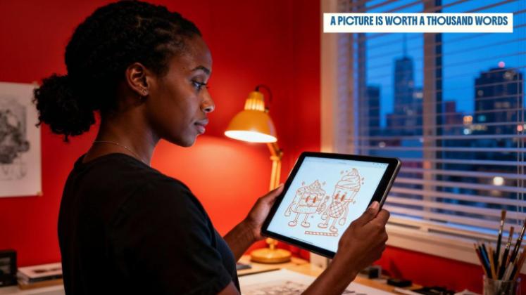 Cartoon-Stil Präsentationsvorlage