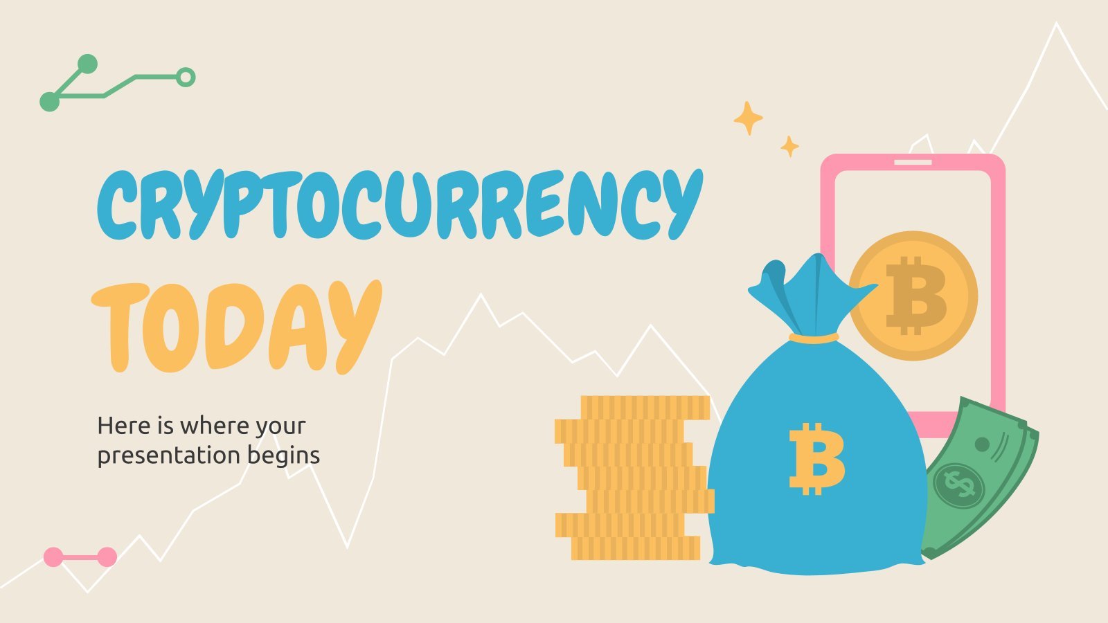 Cryptocurrency Today presentation template 