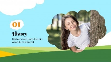 International Children’s Day! presentation template 