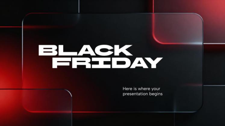 Black Friday Modèles de présentation