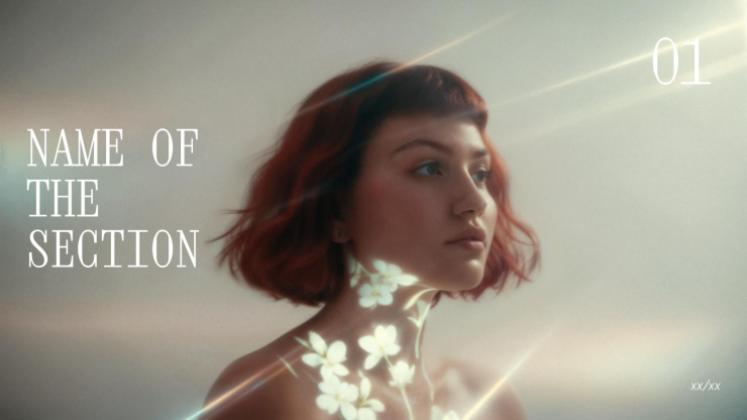 Ethereal presentation template 