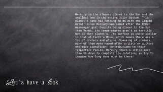 창의적인 칠판 디자인 프레젠테이션 템플릿