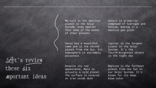 창의적인 칠판 디자인 프레젠테이션 템플릿