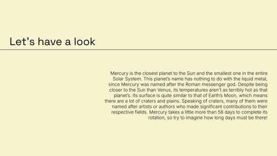 Étude d'analyse artistique Modèles de présentation