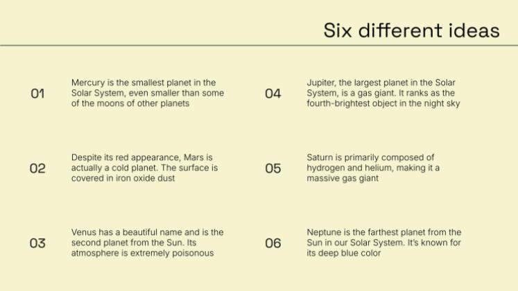 Étude d'analyse artistique Modèles de présentation