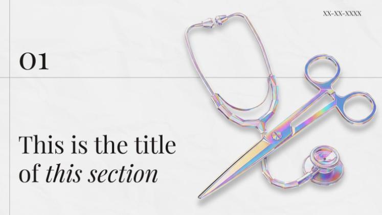 Expérience de visite chez le médecin Modèles de présentation