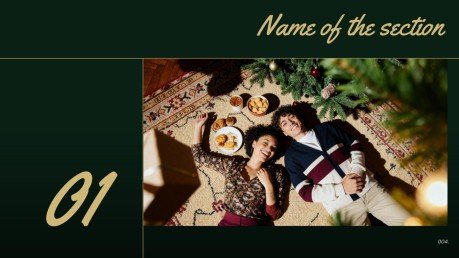 Weihnachtstreffen Präsentationsvorlage