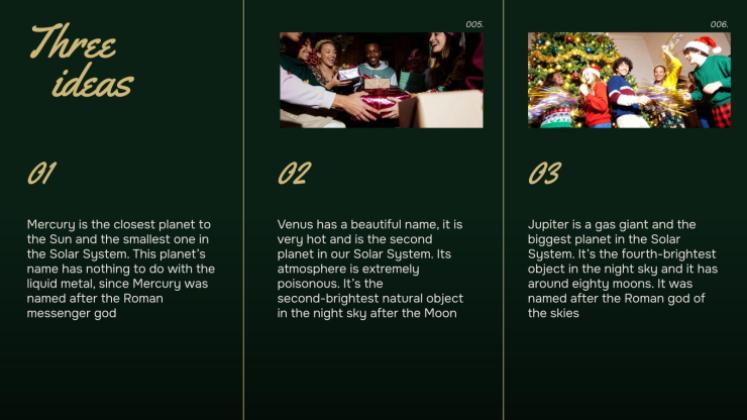 Weihnachtstreffen Präsentationsvorlage