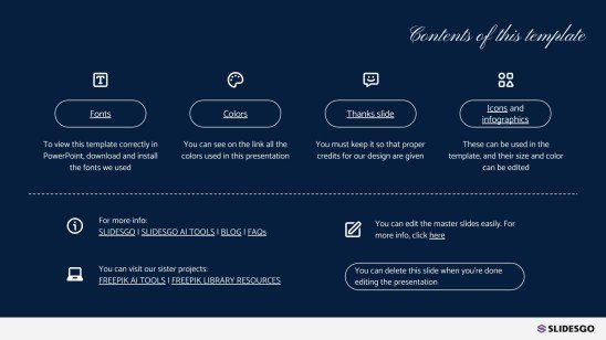 Weihnachtsbeleuchtung Präsentationsvorlage
