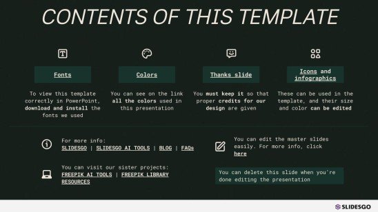 New Year's Eve presentation template 