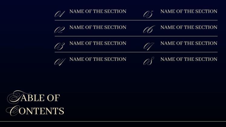 Modelo de apresentação Luzes mágicas de Natal