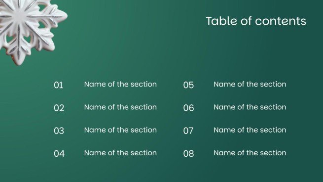 Modelo de apresentação Natal