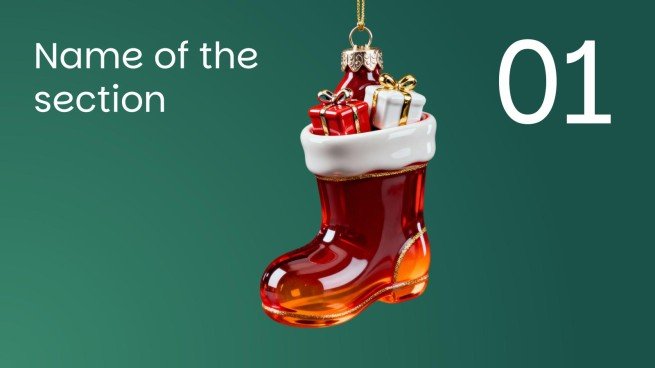 Modelo de apresentação Natal