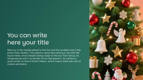 Modelo de apresentação Natal