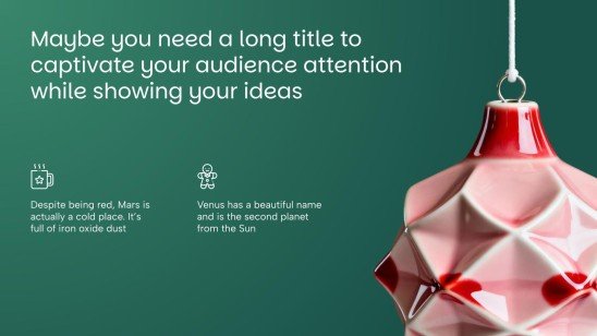 Modelo de apresentação Natal