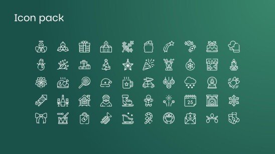 Modelo de apresentação Natal