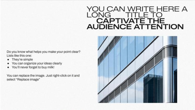 Modelo de apresentação Centro de Gestão de Instalações