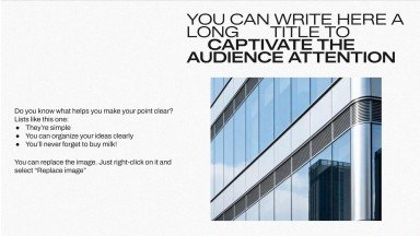 Modelo de apresentação Centro de Gestão de Instalações