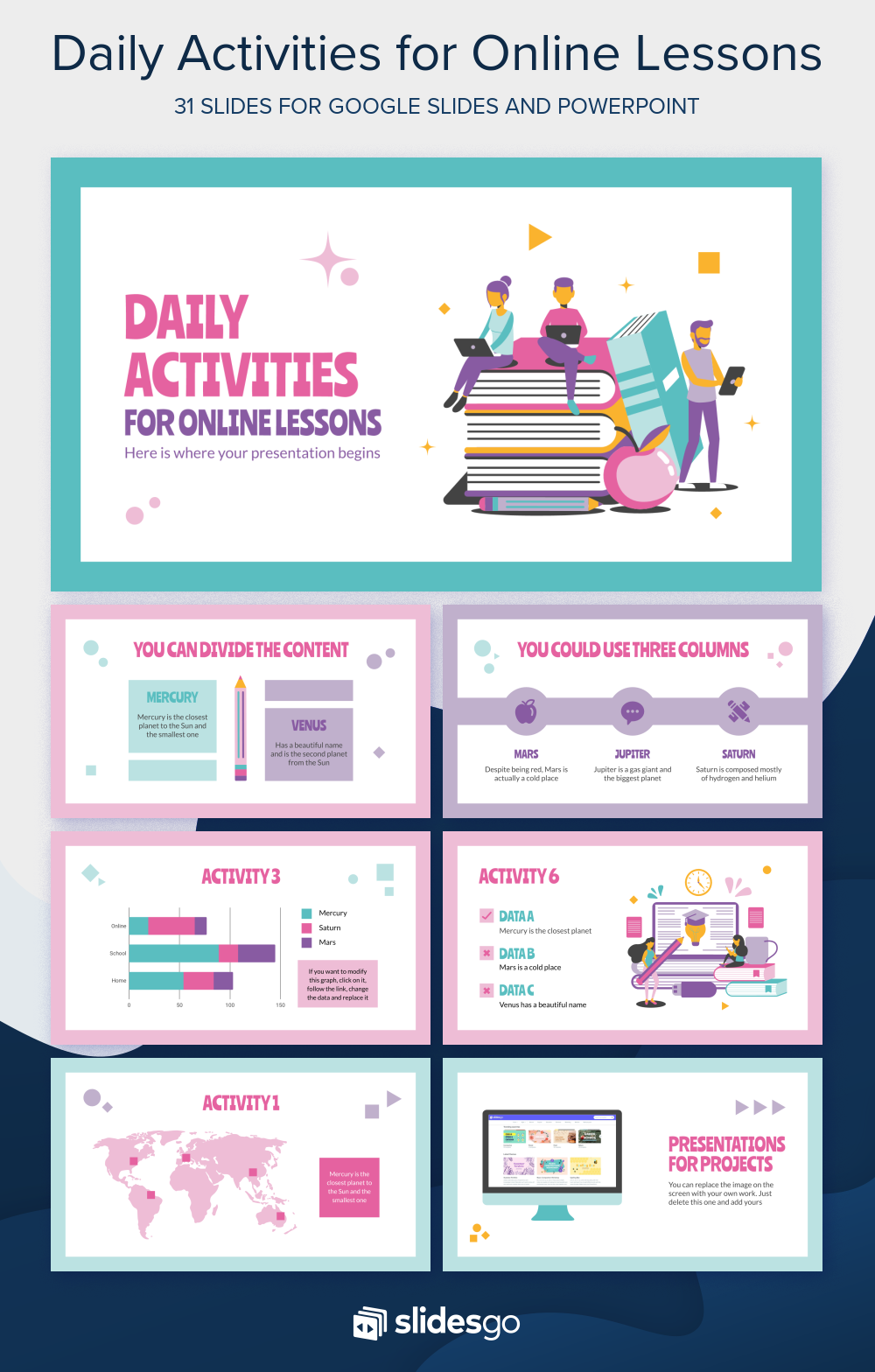 daily-activities-for-online-lessons-google-slides-and-ppt-theme