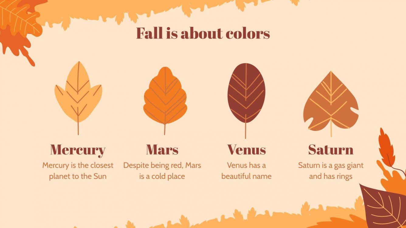 Primer día de otoño Tema de Google Slides y PowerPoint