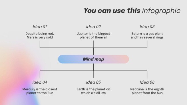 마인드맵 부스트 프레젠테이션 템플릿