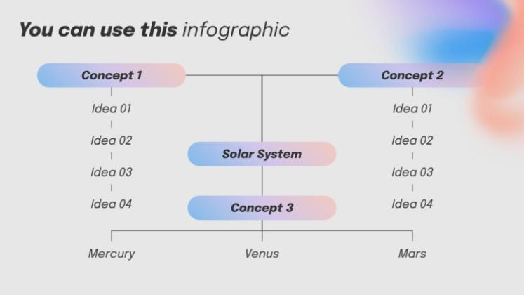마인드맵 부스트 프레젠테이션 템플릿