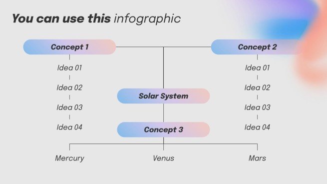 마인드맵 부스트 프레젠테이션 템플릿