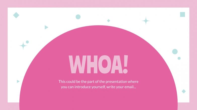 Daily Activities for Online Lessons presentation template
