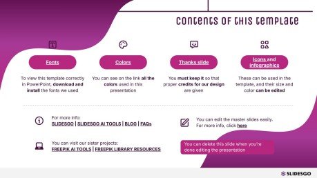 Galaxie Farbverlauf Präsentationsvorlage