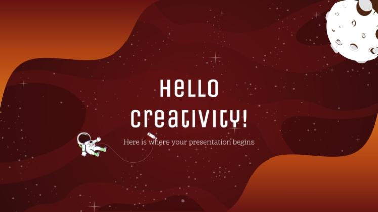 Galaxie dégradé Modèles de présentation