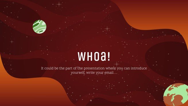 Galaxie dégradé Modèles de présentation