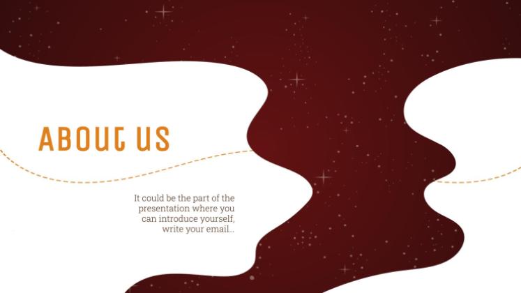 Galaxie dégradé Modèles de présentation