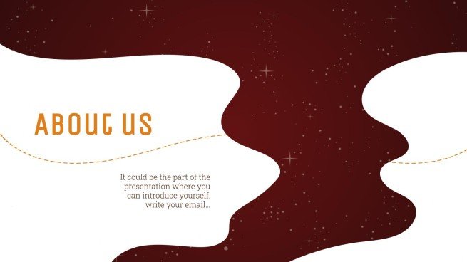 Galaxie dégradé Modèles de présentation