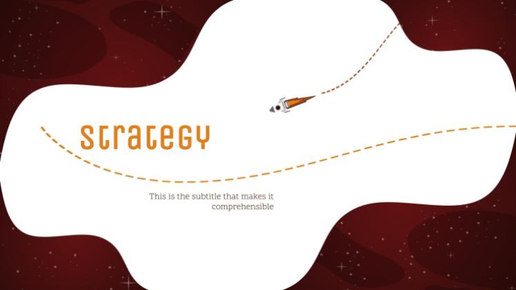 Galaxie dégradé Modèles de présentation