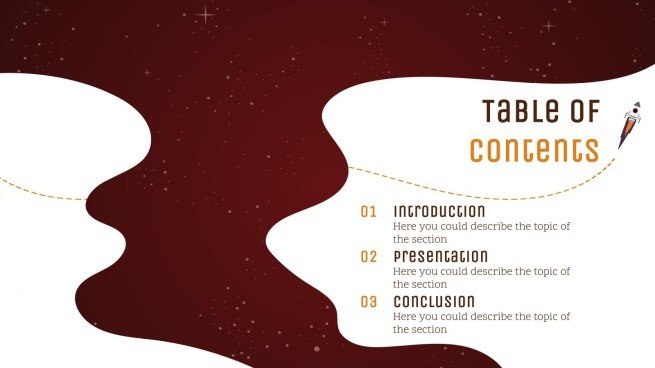 Galaxie dégradé Modèles de présentation