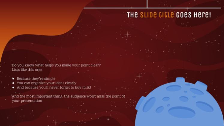 Galaxie dégradé Modèles de présentation