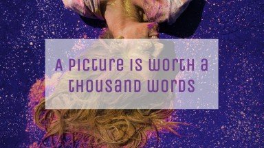 은하계 그레이디언트 프레젠테이션 템플릿