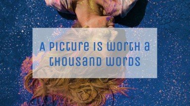 Galaxie Farbverlauf Präsentationsvorlage