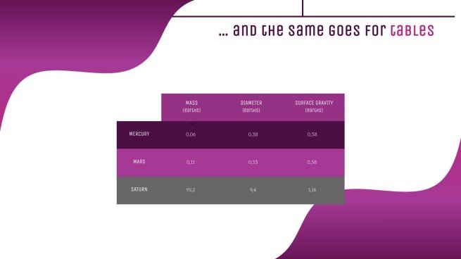 Galaxie Farbverlauf Präsentationsvorlage