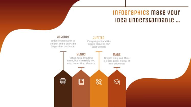 Galaxie dégradé Modèles de présentation