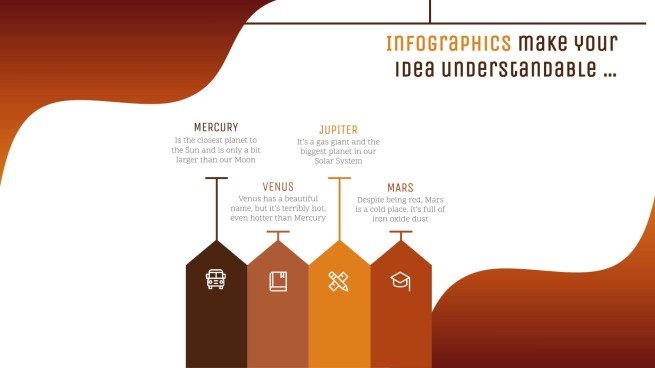Galaxie dégradé Modèles de présentation