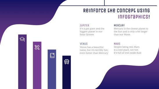 은하계 그레이디언트 프레젠테이션 템플릿