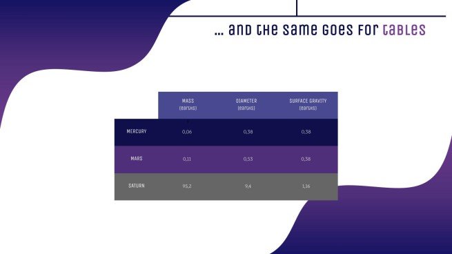 은하계 그레이디언트 프레젠테이션 템플릿